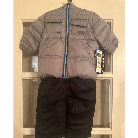 iXtreme Boys 12M Snowsuit 2 Piece Heavyweight Insulated coat Jacket and Snow Bib - Picture 8 of 10